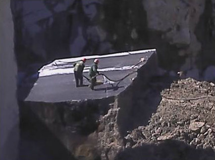 절단 전 외관균열검사(중국광산)